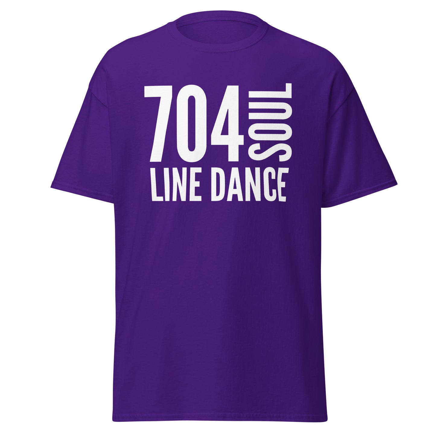704 Soul Line Dance - Purple T-Shirt