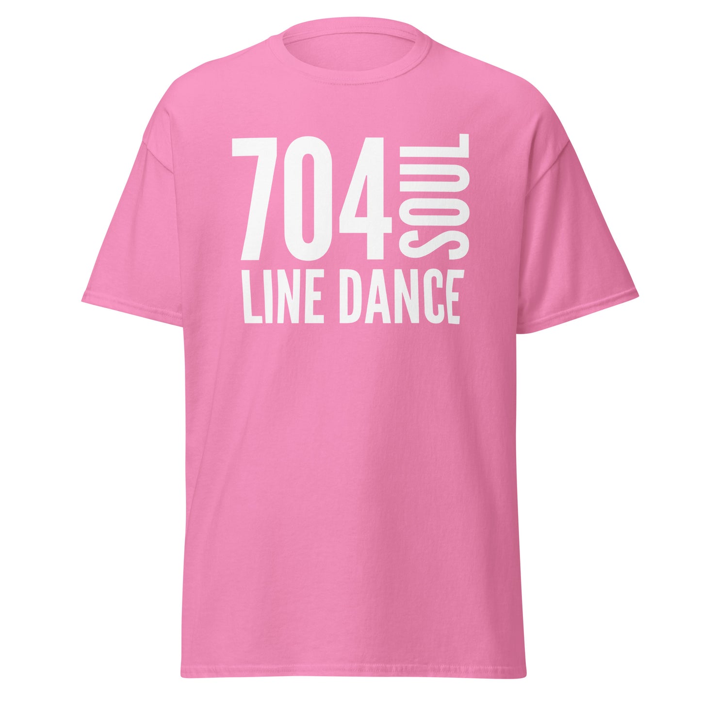 704 Soul Line Dance - Charlotte, NC Pink T-Shirt