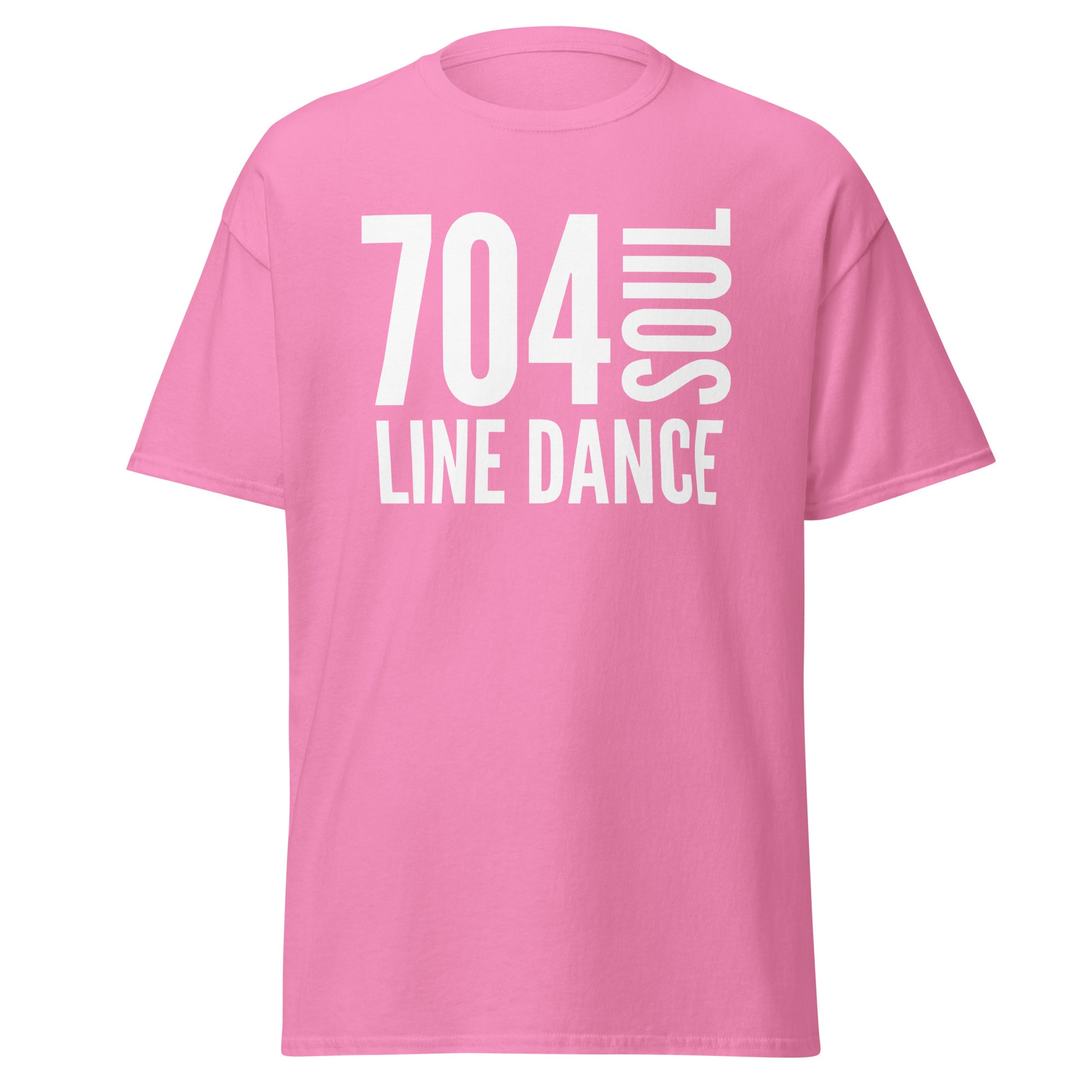 704 Soul Line Dance - Charlotte, NC Pink T-Shirt