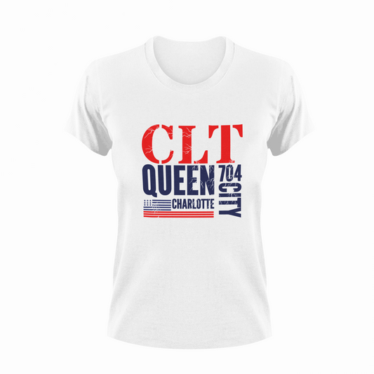 CLT Shirt - Charlotte, NC Queen City - Shirt
