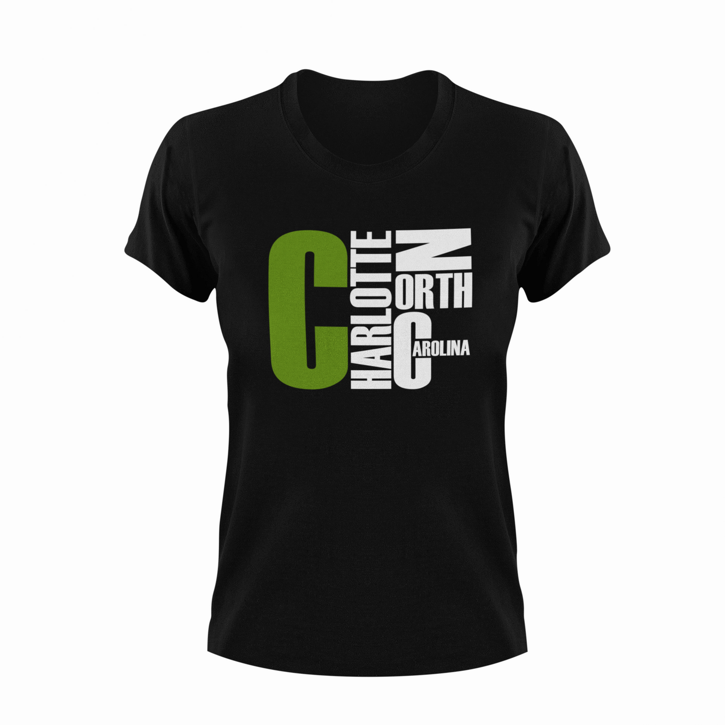 704 Shop, Charlotte, NC T-Shirts - Green Bold