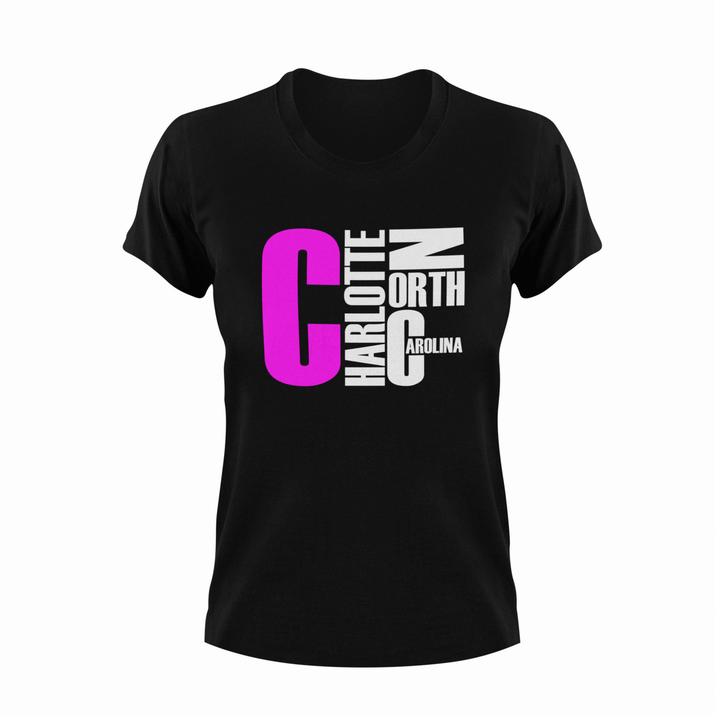 Charlotte, NC T-Shirt - Bold