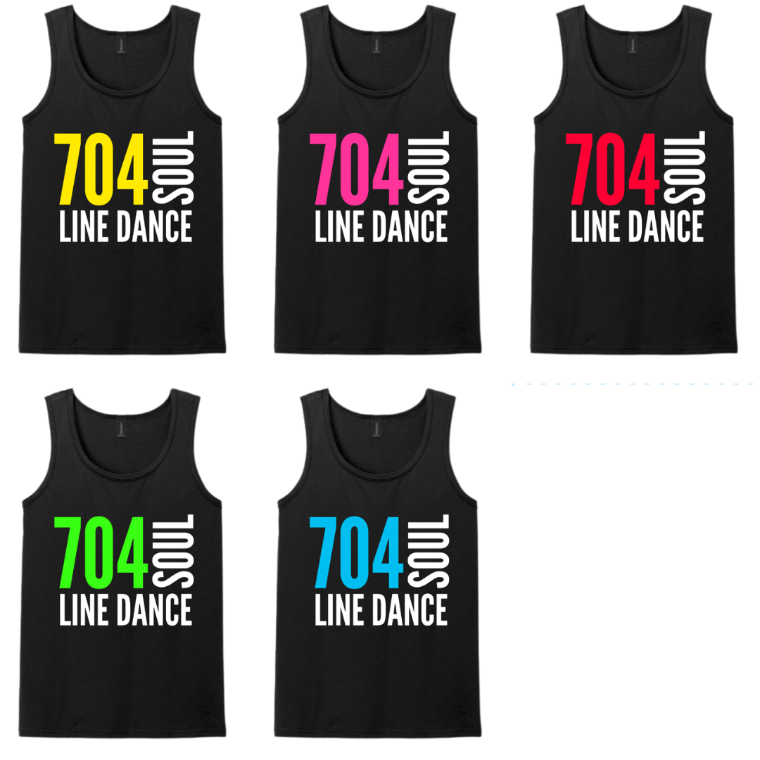 704 Soul Line Dance Classic Tank Top - Color Pop