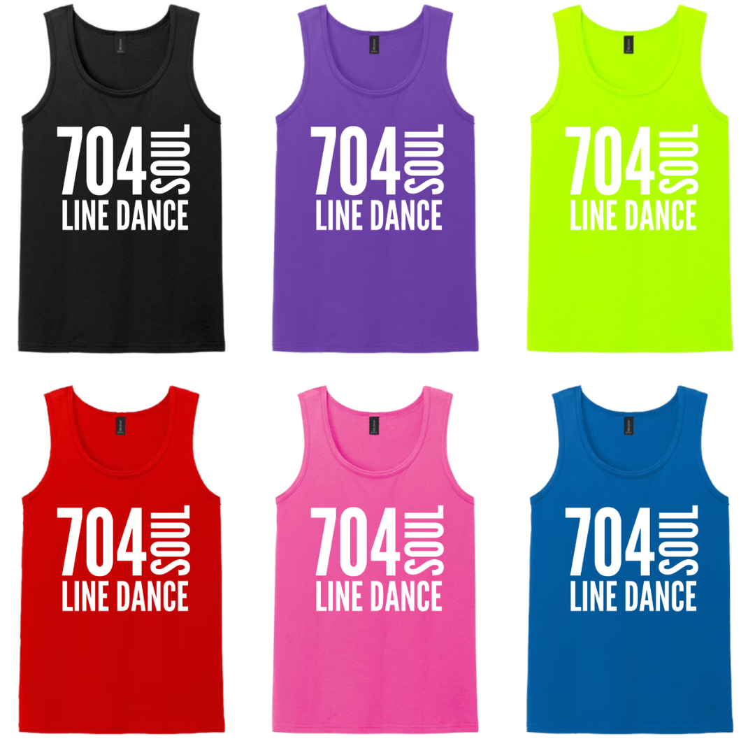 704 Soul Line Dance Classic Tank Top - Solid