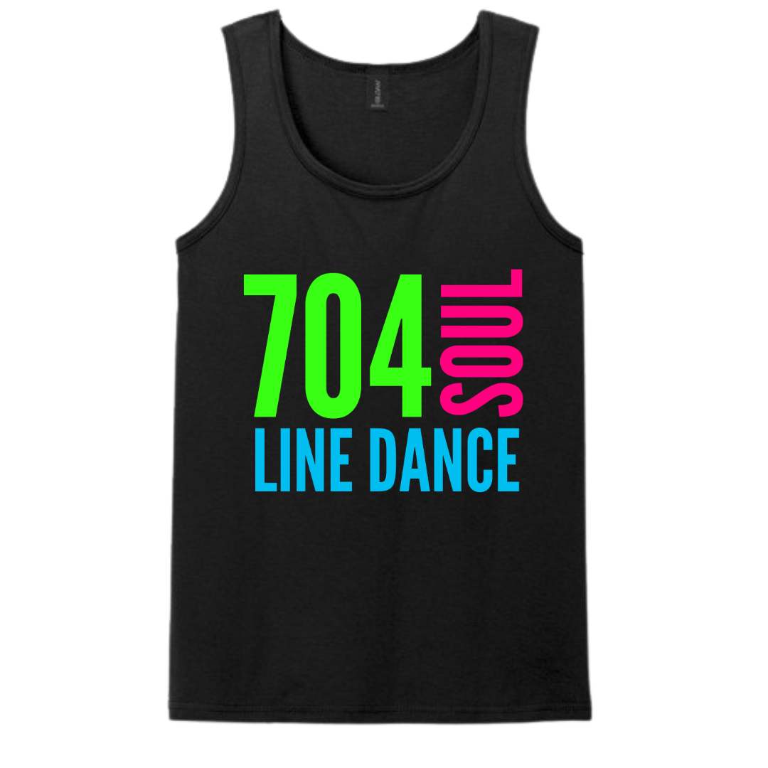 704 Soul Line Dance Classic Tank Top - Color Pop