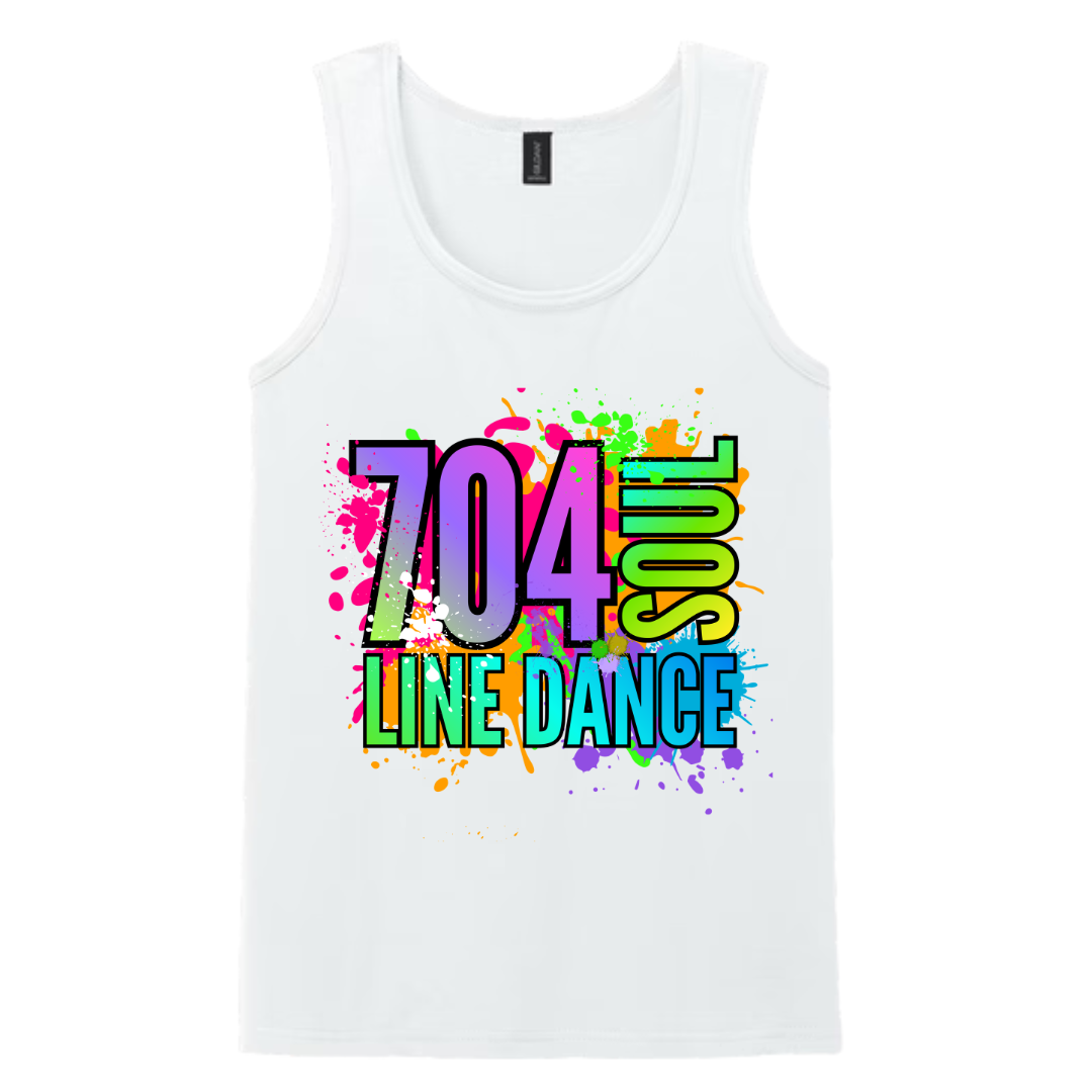 704 Soul Line Dance Classic Tank Top - Color Pop