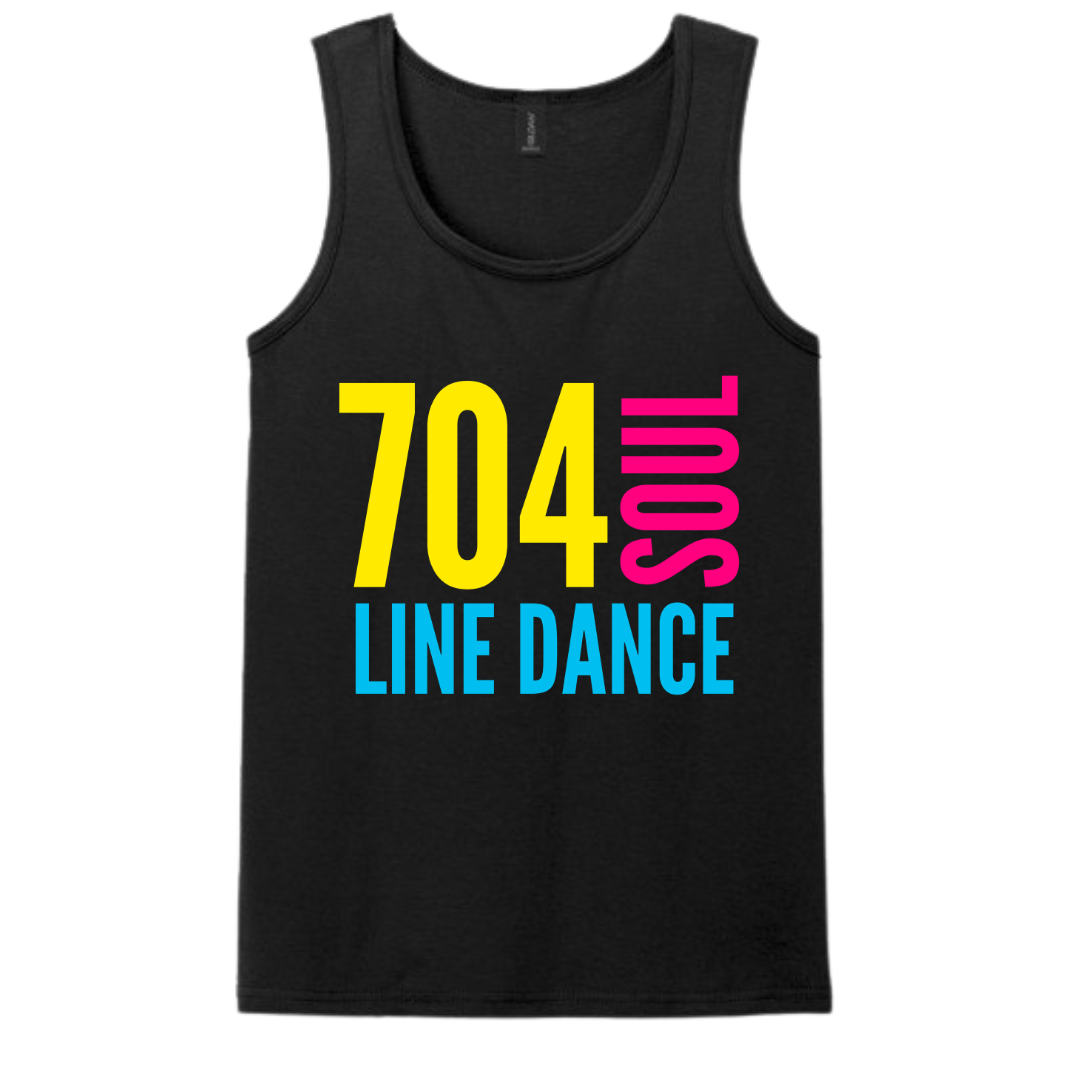 704 Soul Line Dance Classic Tank Top - Color Pop